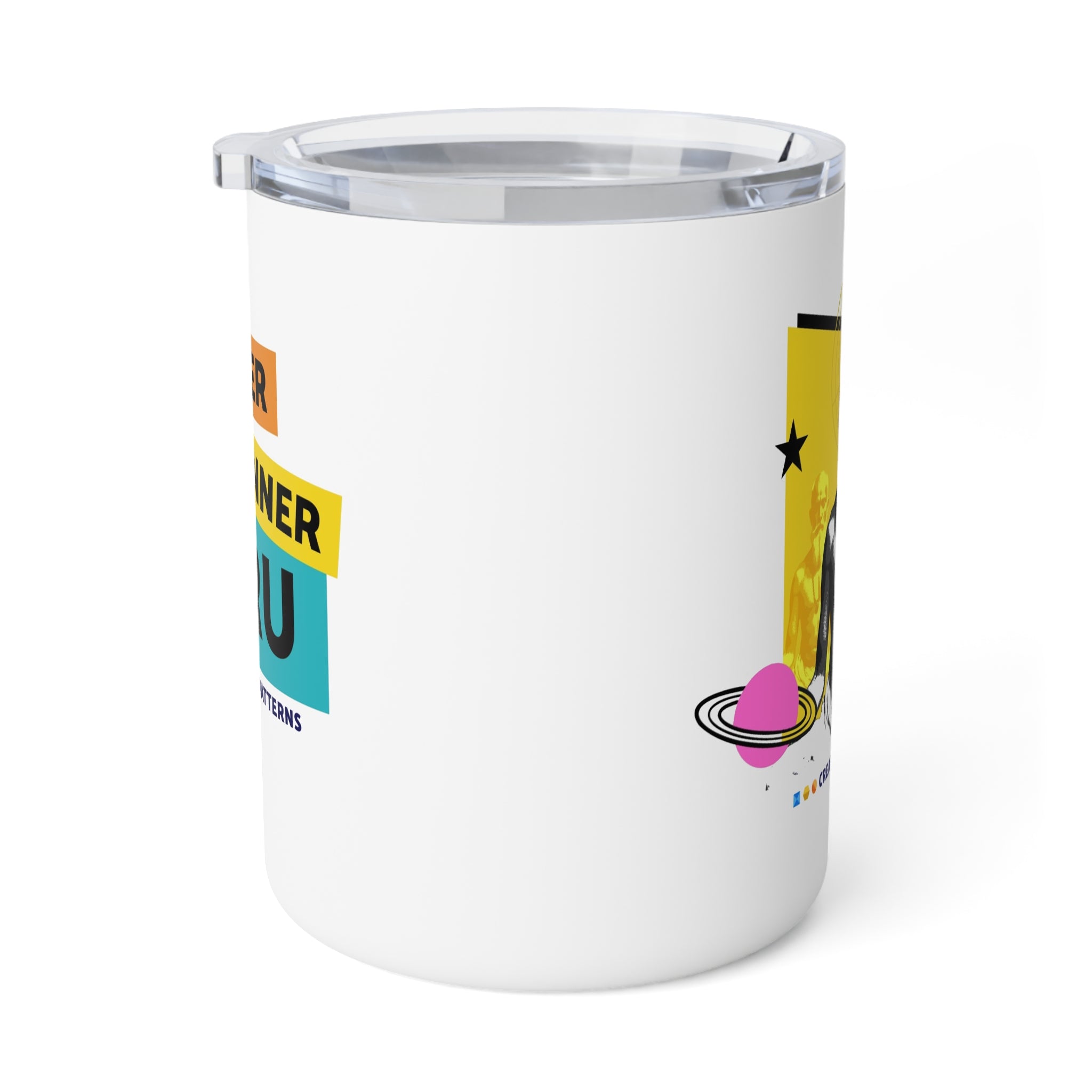 Inner Guru Tea Mug, Insulated Stainless Steel, 10oz