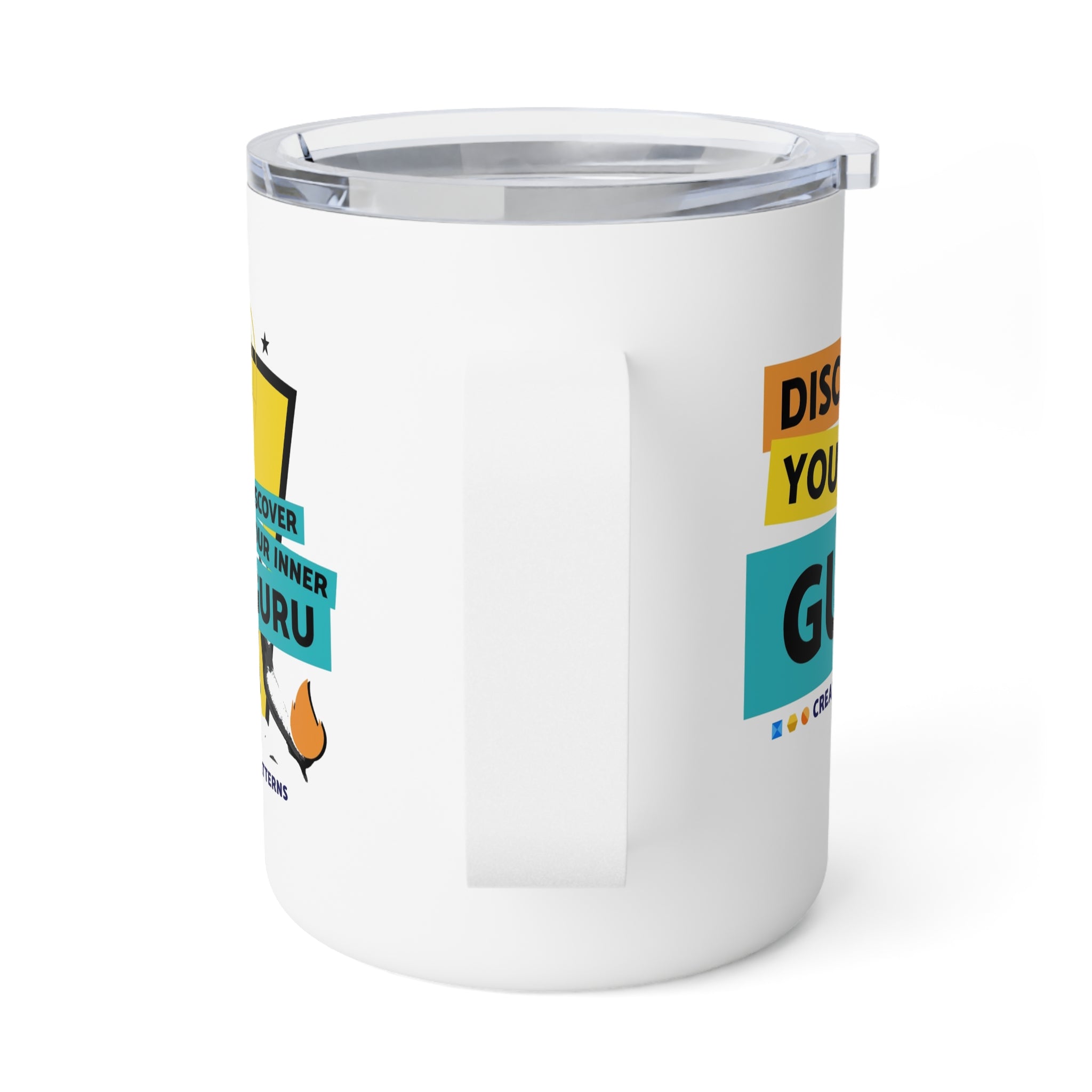 Inner Guru Tea Mug, Insulated Stainless Steel, 10oz