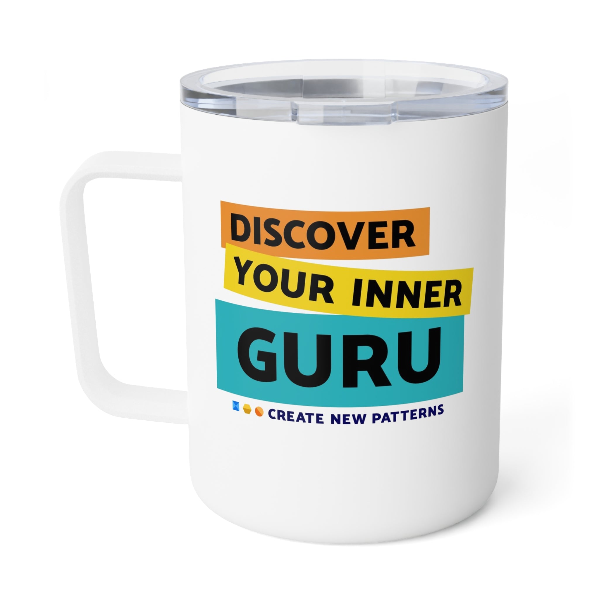 Inner Guru Tea Mug, Insulated Stainless Steel, 10oz